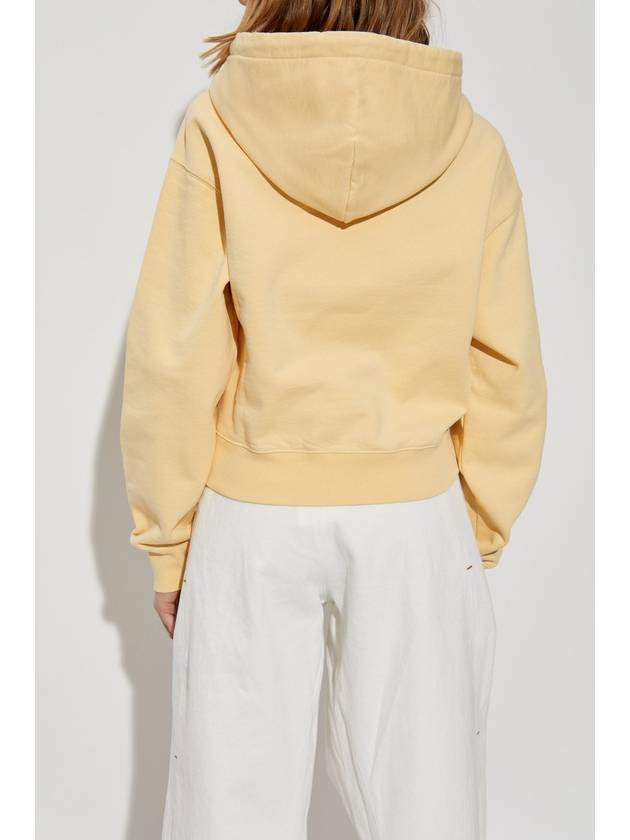 Jacquemus Sweatshirt With Logo, Women's, Yellow - JACQUEMUS - BALAAN 4