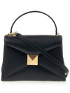 Women's One-Stud Small Cross Bag Black - VALENTINO - BALAAN 2