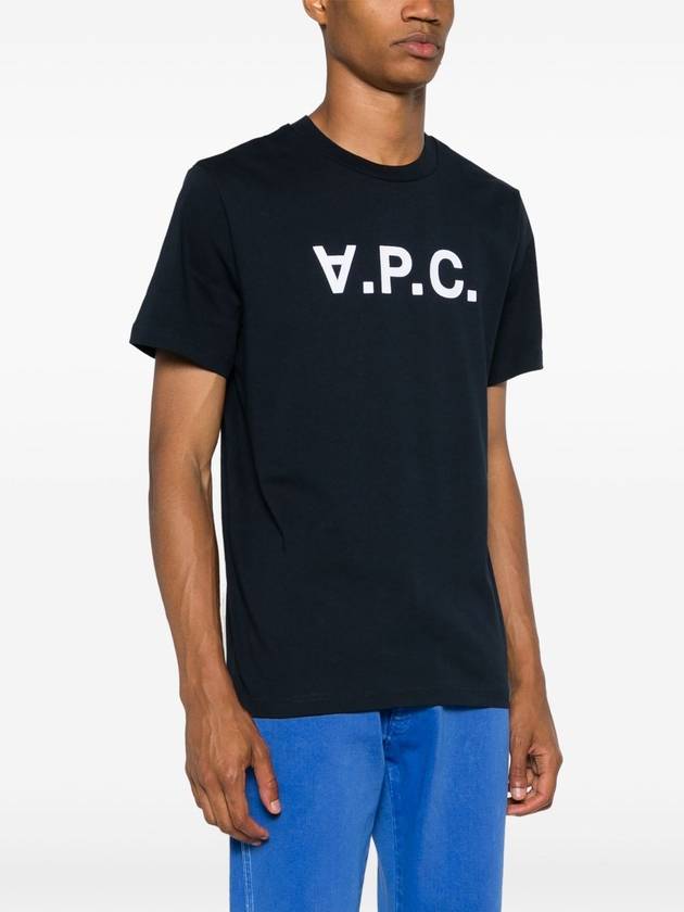 Standard Grand VPC Short Sleeve T-Shirt Navy - A.P.C. - BALAAN 5