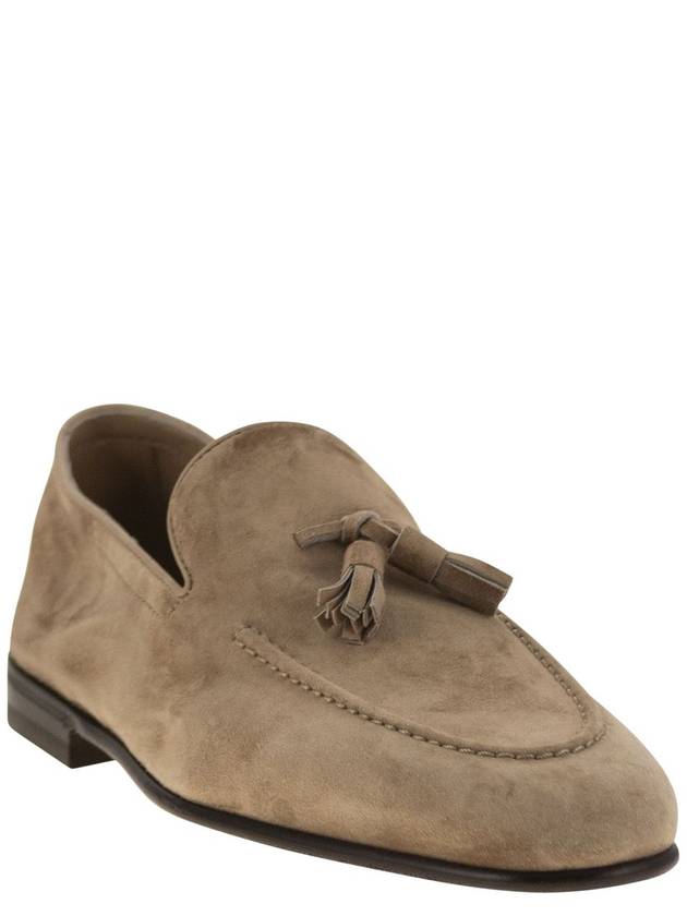 Suede moccasins with tassels - BRUNELLO CUCINELLI - BALAAN 2