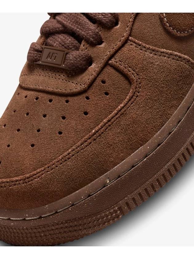 Air Force 1 07 Suede Low Top Sneakers Cacao Wow - NIKE - BALAAN 4