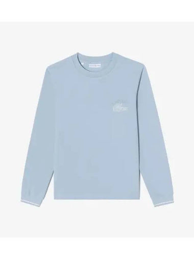 Women s basic training t shirt sky blue - LACOSTE - BALAAN 1