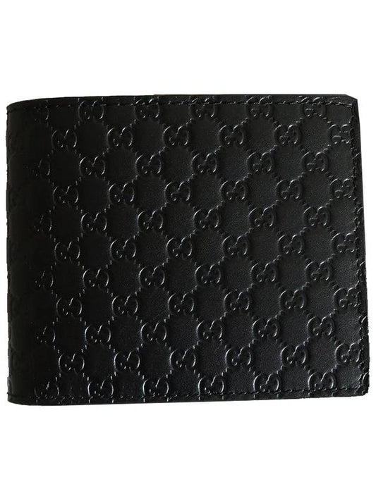 Micro GG Ssima Bifold Wallet Black - GUCCI - BALAAN 2