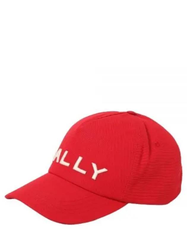 Embroidery Logo Ball Cap Red - BALLY - BALAAN 2