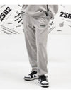 EL Basic Logo Regular Sweatpants Gray - ELIMENO - BALAAN 2