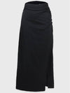 Rustle shirring maxi skirt - MICANE - BALAAN 6