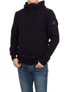 Metropolis Hooded Knit Top Navy - CP COMPANY - BALAAN 6