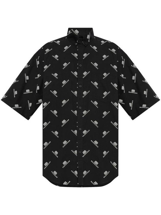 BALENCIAGA S/S LARGE FIT SHIRT - BALENCIAGA - BALAAN 1