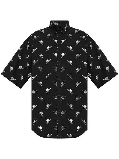 BALENCIAGA S/S LARGE FIT SHIRT - BALENCIAGA - BALAAN 1