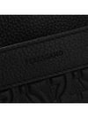 Embossed Logo Cross Bag Black - SALVATORE FERRAGAMO - BALAAN 6