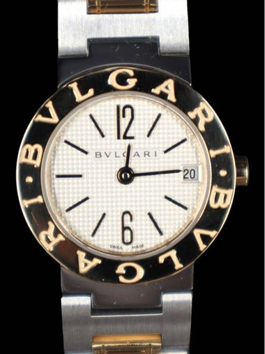 Women s BB 23 18K Yellow Gold Combi Steel Quartz Watch gt Gangbuk used luxury goods - BVLGARI - BALAAN 1