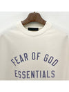 Logo Crew Neck Short Sleeve T Shirt SHELL 125BT244192F - FEAR OF GOD ESSENTIALS - BALAAN 4