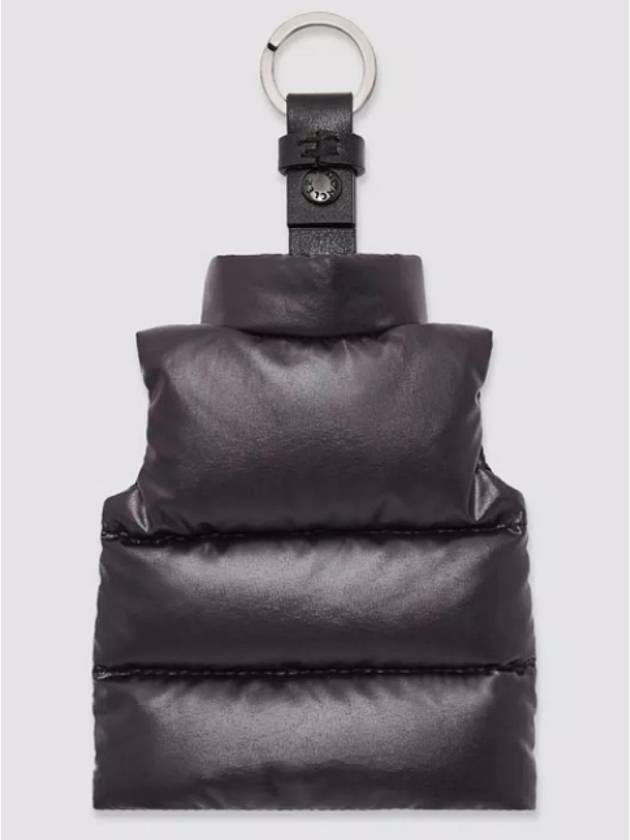 Vest Shaped Key Holder Black - MONCLER - BALAAN 3