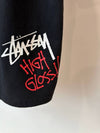 AU Australia Spray Can T Shirt ST024W2010 Black MENS L XL - STUSSY - BALAAN 5