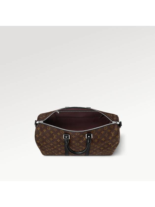 Keepall Bandouli?re 45 Monogram Macassar Duffel Bag Brown - LOUIS VUITTON - BALAAN 4