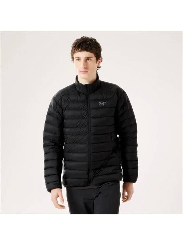 Cerium Logo Hooded Padding Black - ARC'TERYX - BALAAN 3