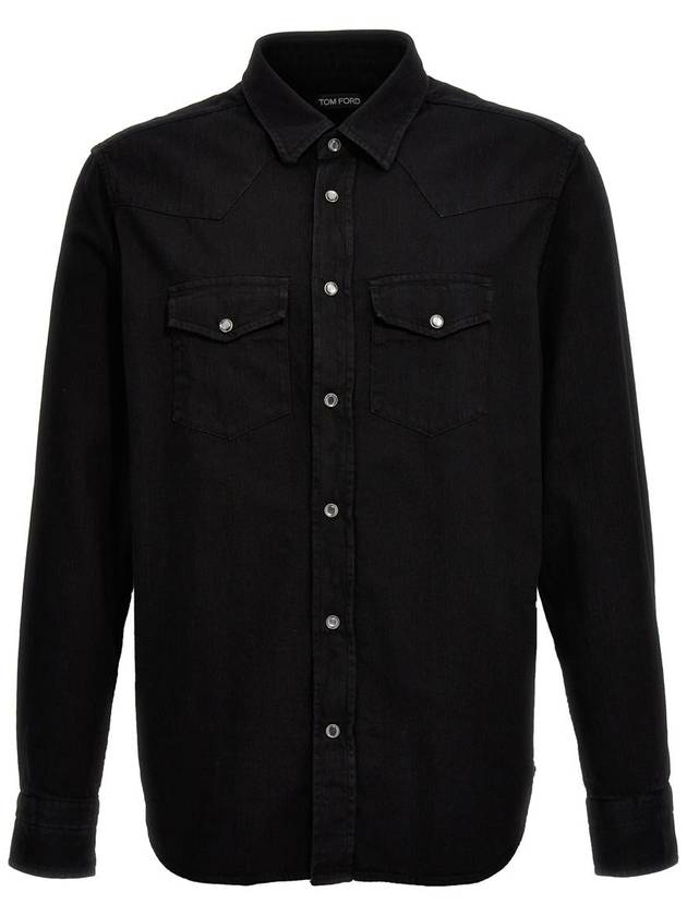 Tom Ford Denim Shirt - TOM FORD - BALAAN 1