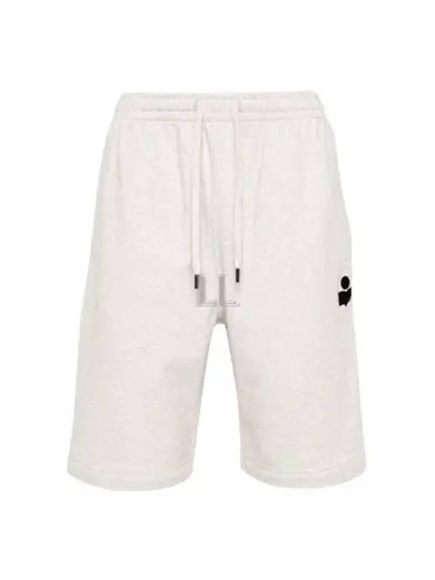 Mahalo Logo Shorts Ecru - ISABEL MARANT - BALAAN 2