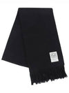 Classic Wool Muffler Black - TOTEME - BALAAN 2