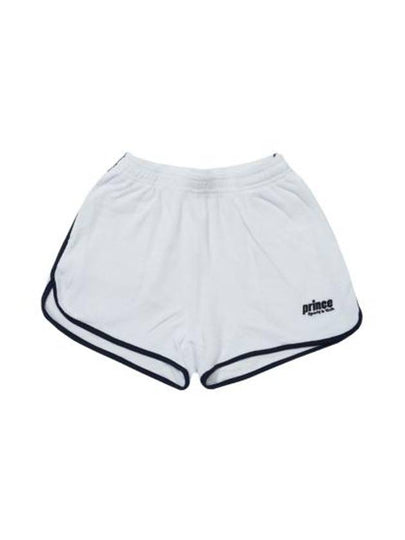 Prince Tennis Terry Shorts White Black - SPORTY & RICH - BALAAN 2