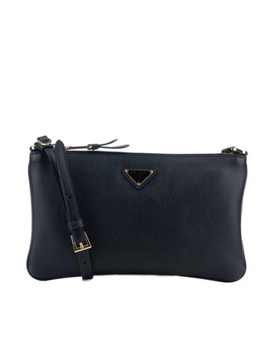 Logo Shoulder Bag Black - PRADA - BALAAN 1