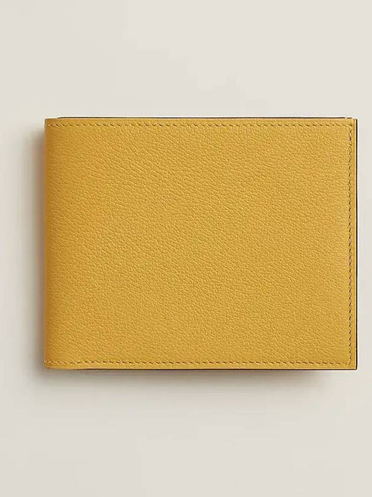 Citizen Twill Compact Half Wallet Sun - HERMES - BALAAN 2