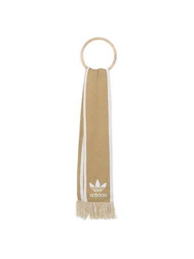 Logo Football Scarf Magic Beige - ADIDAS - BALAAN 1