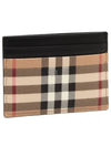 Vintage Check Card Wallet Beige - BURBERRY - BALAAN 2