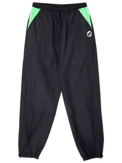 Nylon Track Pants Black - GUCCI - BALAAN 2