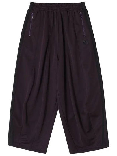 H.D Poly Smooth Track Wide Pants Dark Purple - NEEDLES - BALAAN 2