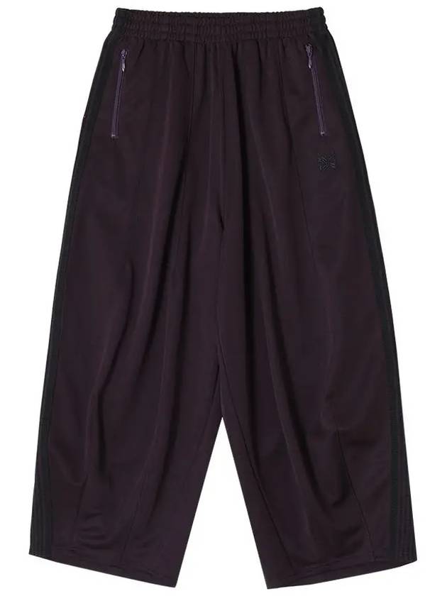 H.D Poly Smooth Track Wide Pants Dark Purple - NEEDLES - BALAAN 3