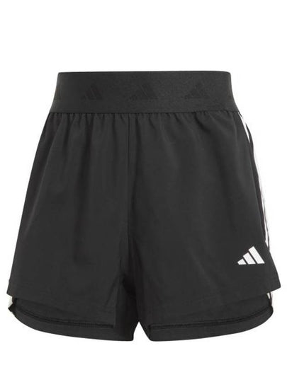 Hyper Glam Woven Shorts Black - ADIDAS - BALAAN 2