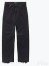 Medium Fit Straight Jeans Black - BALENCIAGA - BALAAN 2