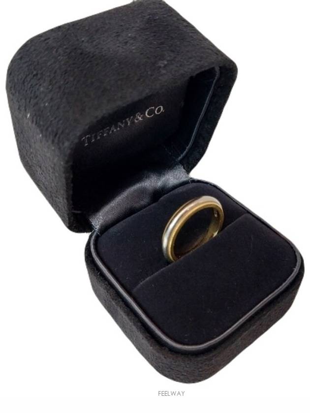 Tiffany Co Milgrain 18K Combination Ring No 11 - TIFFANY & CO. - BALAAN 4