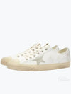 V Star Leather Low Top Sneakers Black White - GOLDEN GOOSE - BALAAN 2