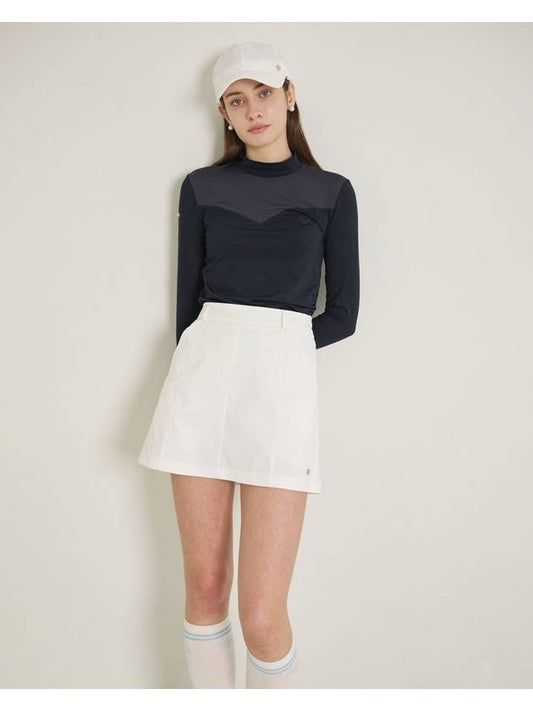 Hiple stitch mesh skirt white - POSHERD - BALAAN 1