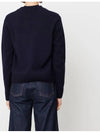 Baby Fox Patch Boxy Cardigan Navy - MAISON KITSUNE - BALAAN 4