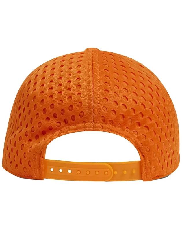 SS23 Golf Hat Bridge Strike Cap Hat Russet Orange - J.LINDEBERG - BALAAN 3