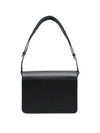 Saffiano Trunk Medium Shoulder Bag Black - MARNI - BALAAN 3