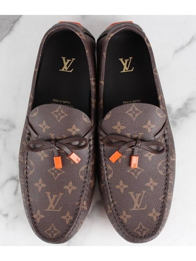 LV Driver Moccasin Brown 9 280 - LOUIS VUITTON - BALAAN 9