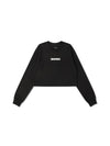 Crop Long Sleeve T-Shirt Black - VAEKCIE - BALAAN 2