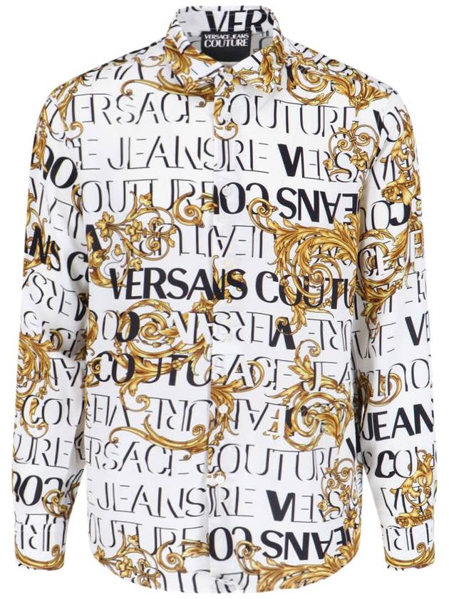 VERSACE JEANS COUTURE Shirts White - VERSACE - BALAAN 1