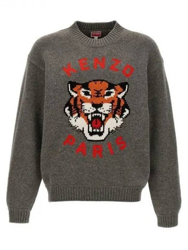 LUCKY TIGER embroidered wool knit 270819 - KENZO - BALAAN 1