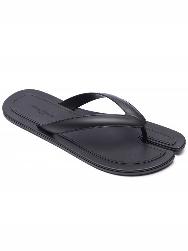 Tabi Flip Flops Black - MAISON MARGIELA - BALAAN 4