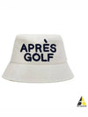 Apres Golf Cotton Twill Bucket Hat Snow - G/FORE - BALAAN 2