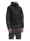 Shell R Blend Goggle Detail Hooded Jacket Black - CP COMPANY - BALAAN 5