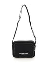 Logo Print Nylon Crossbody Bag Black - BURBERRY - BALAAN 2