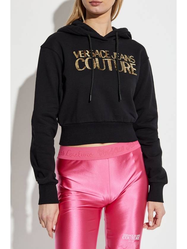 Versace Jeans Couture Hoodie, Women's, Black - VERSACE - BALAAN 3