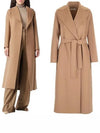 2429016043600 045 POLDO camel long coat - MAX MARA - BALAAN 1