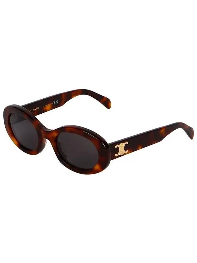 Eyewear Triomphe 01 Acetate Sunglasses Blonde Havana - CELINE - BALAAN 2